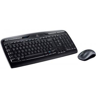 Logitech MK330 USB Wireless Multimedia Keyboard +Mouse